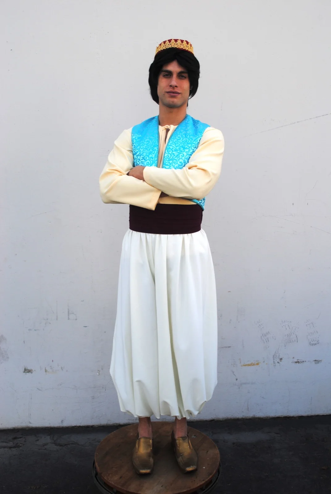 Arabian Prince party character in Miami