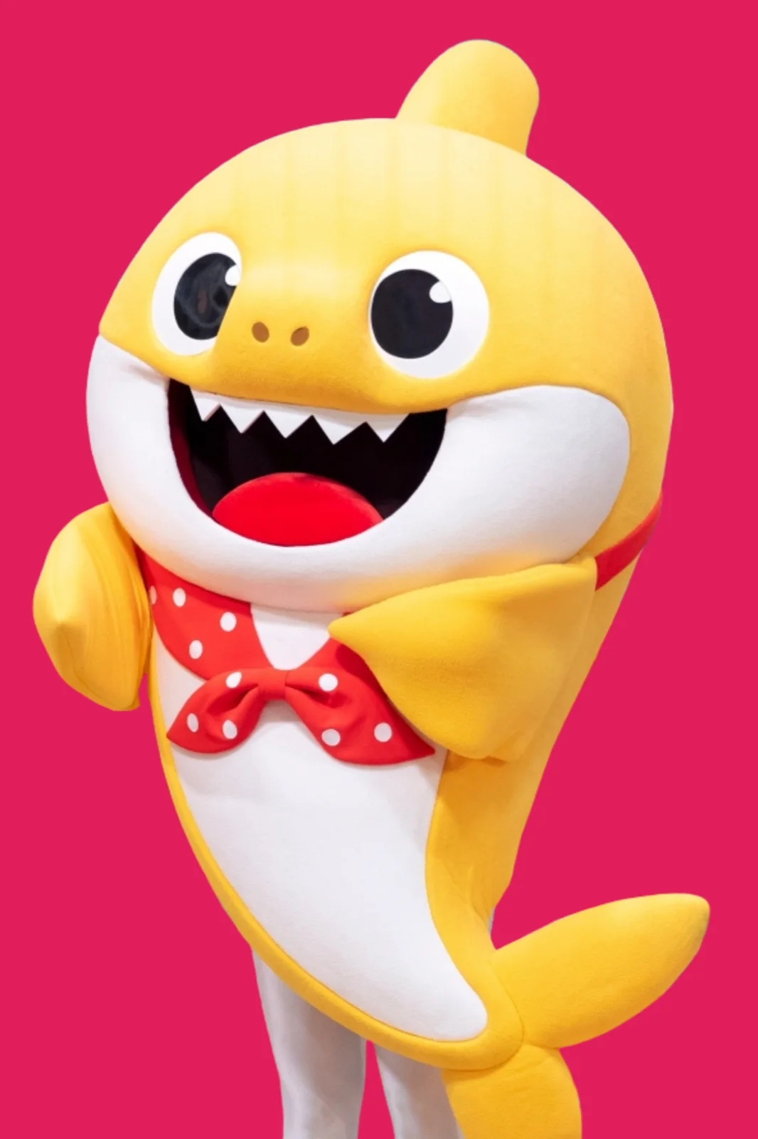 Singing Shark party character in Miami