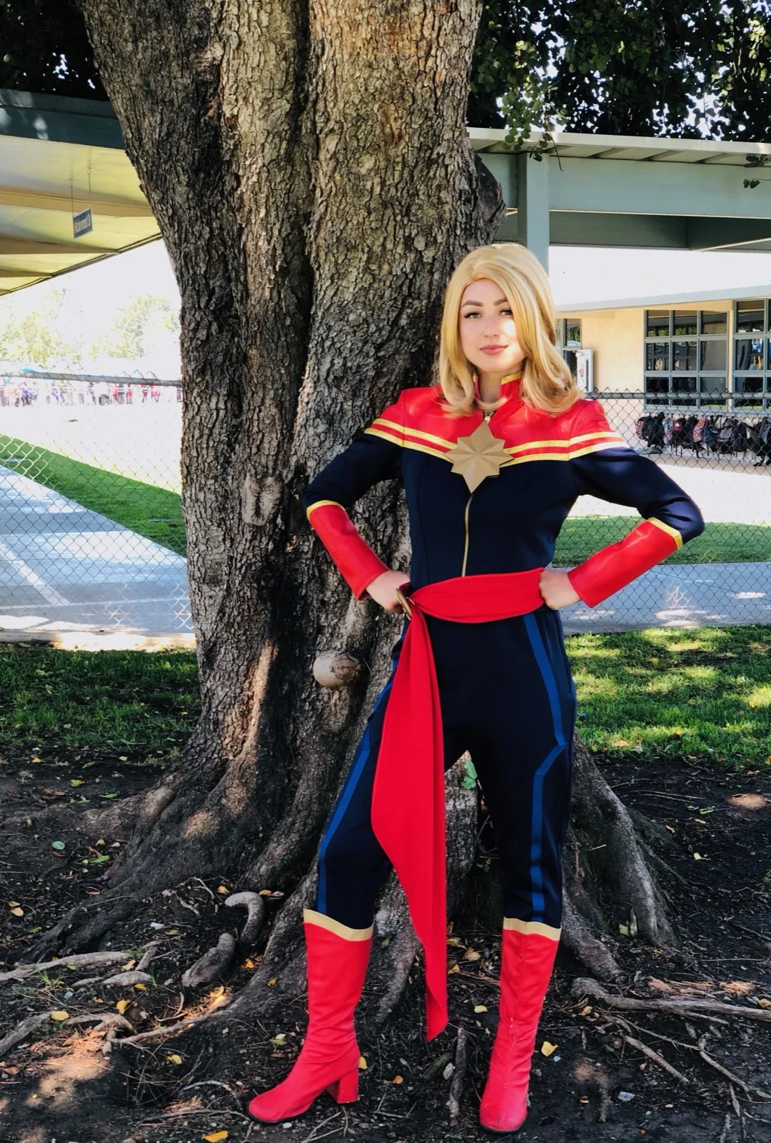 Captain Hero party character in Miami
