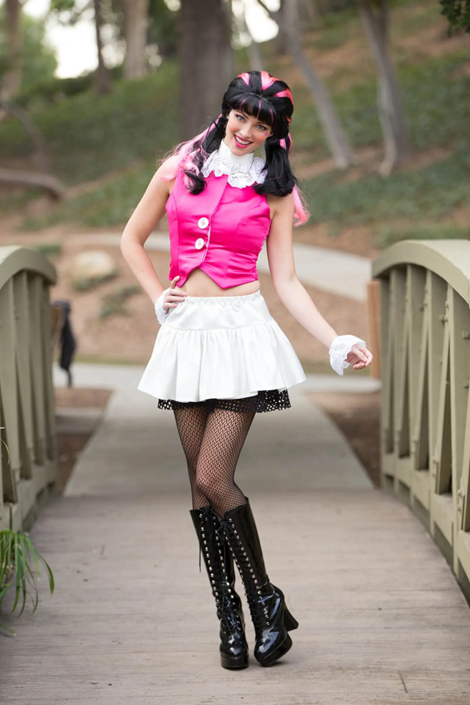 Vampire Princess party character in Miami