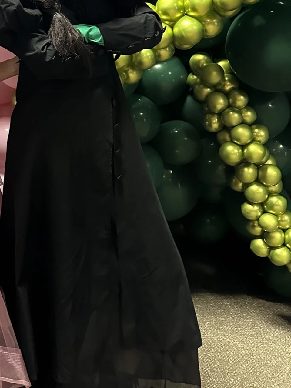 Emerald Witch party character in Miami