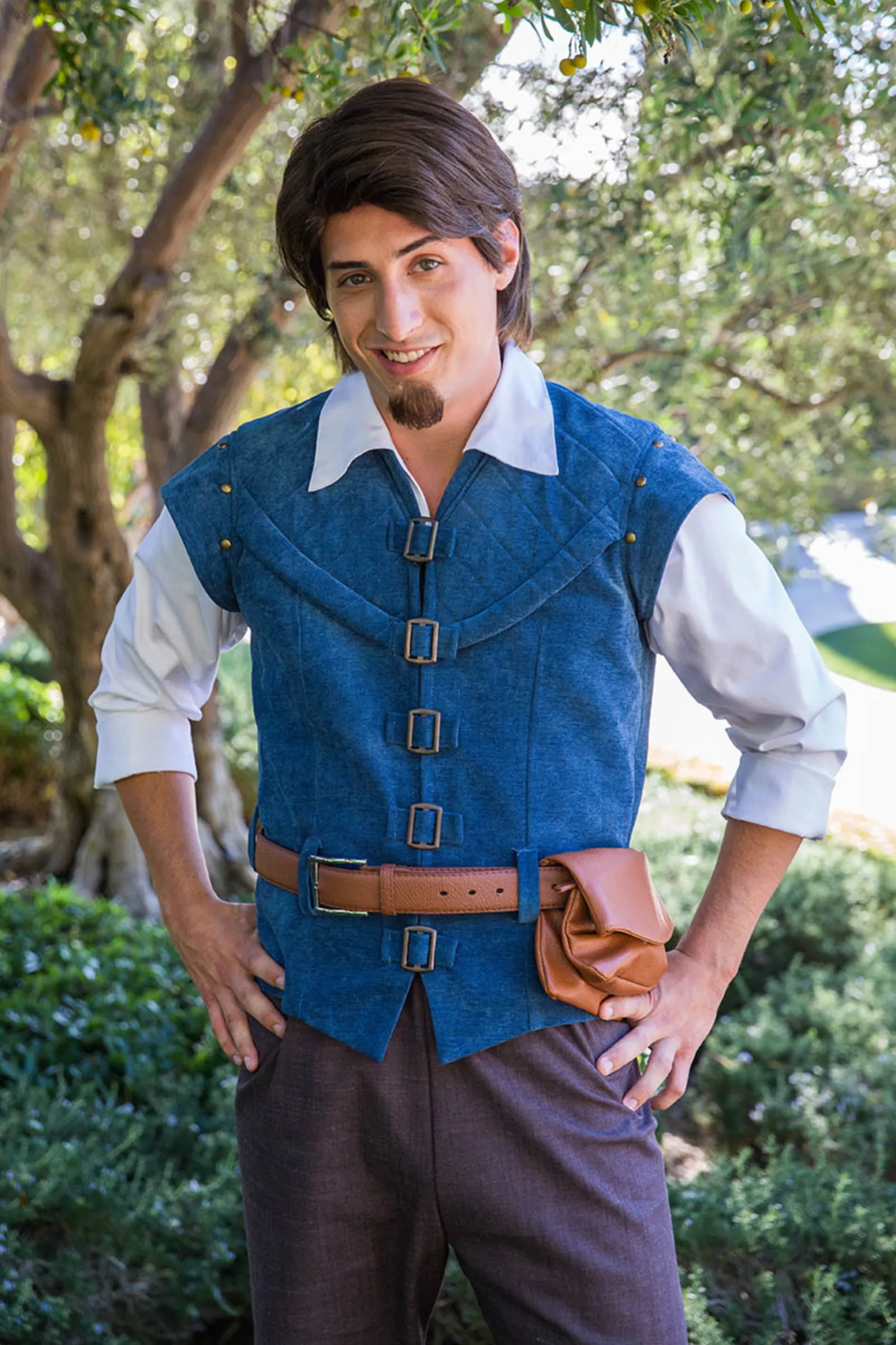 Charming Rogue party character in Miami