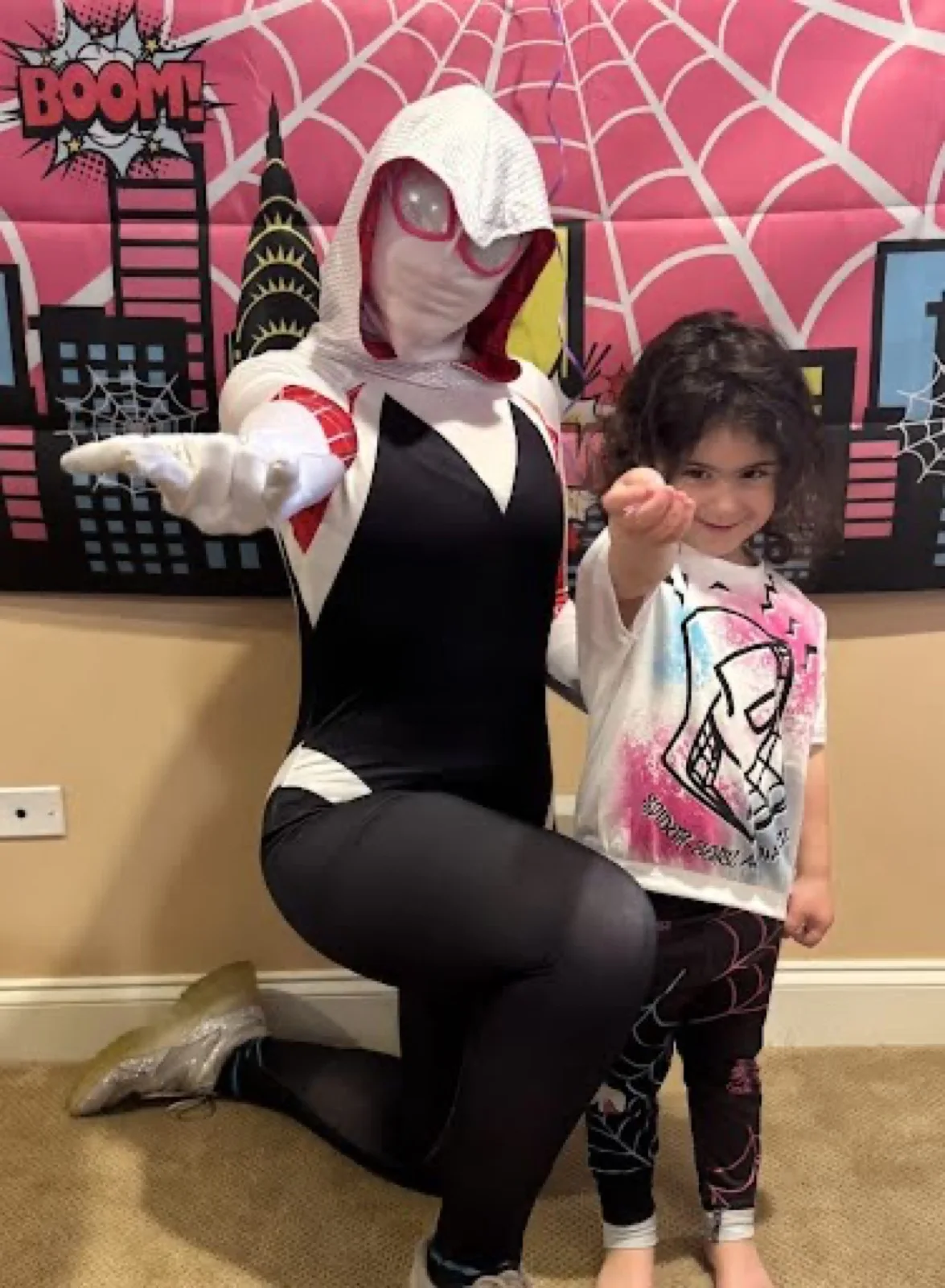 Web Heroine party character in Miami