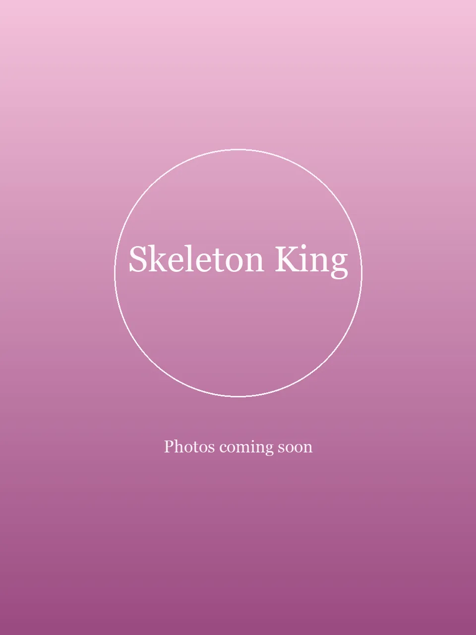 Skeleton King party character in Miami