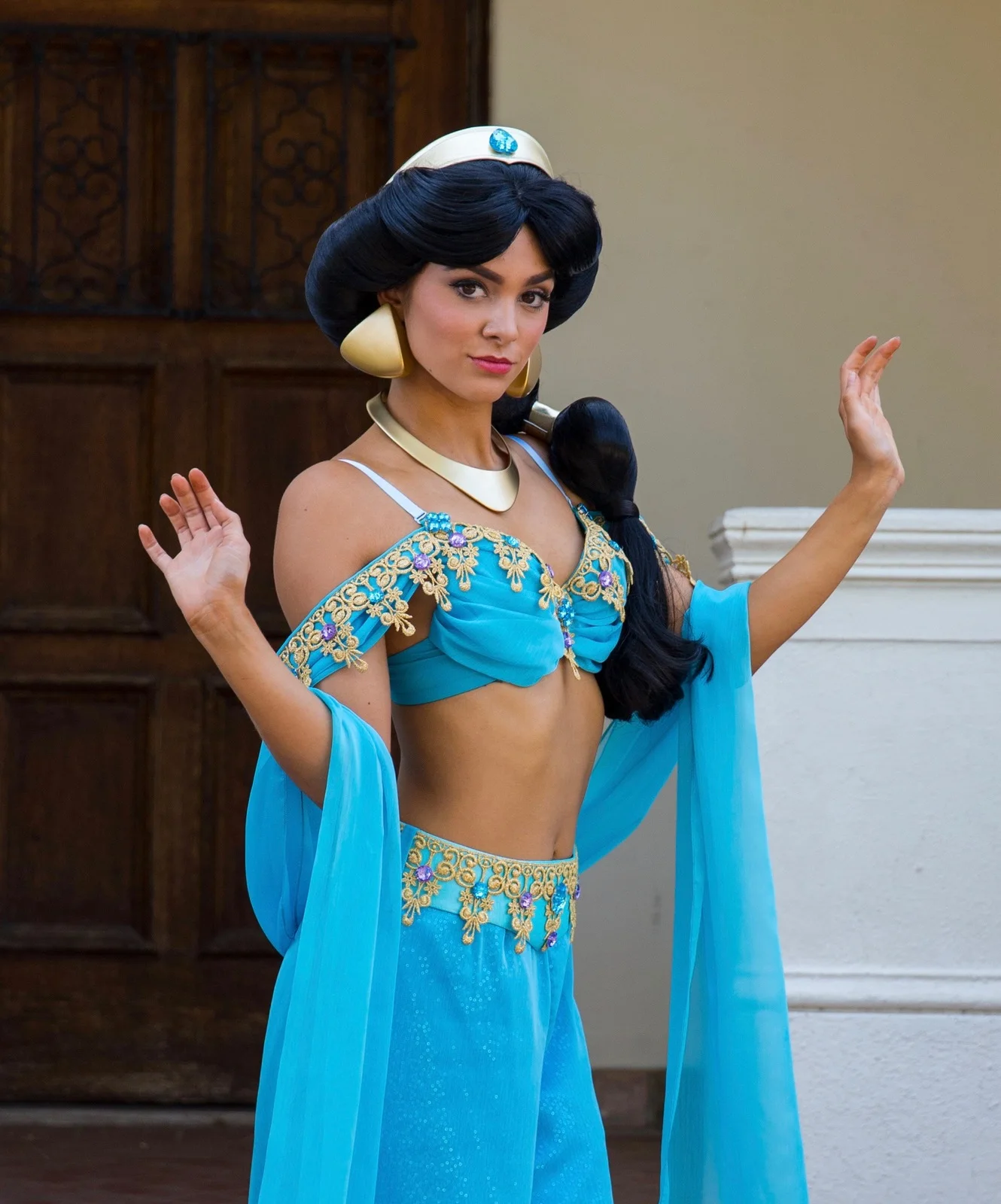 Arabian Princess party character in Miami