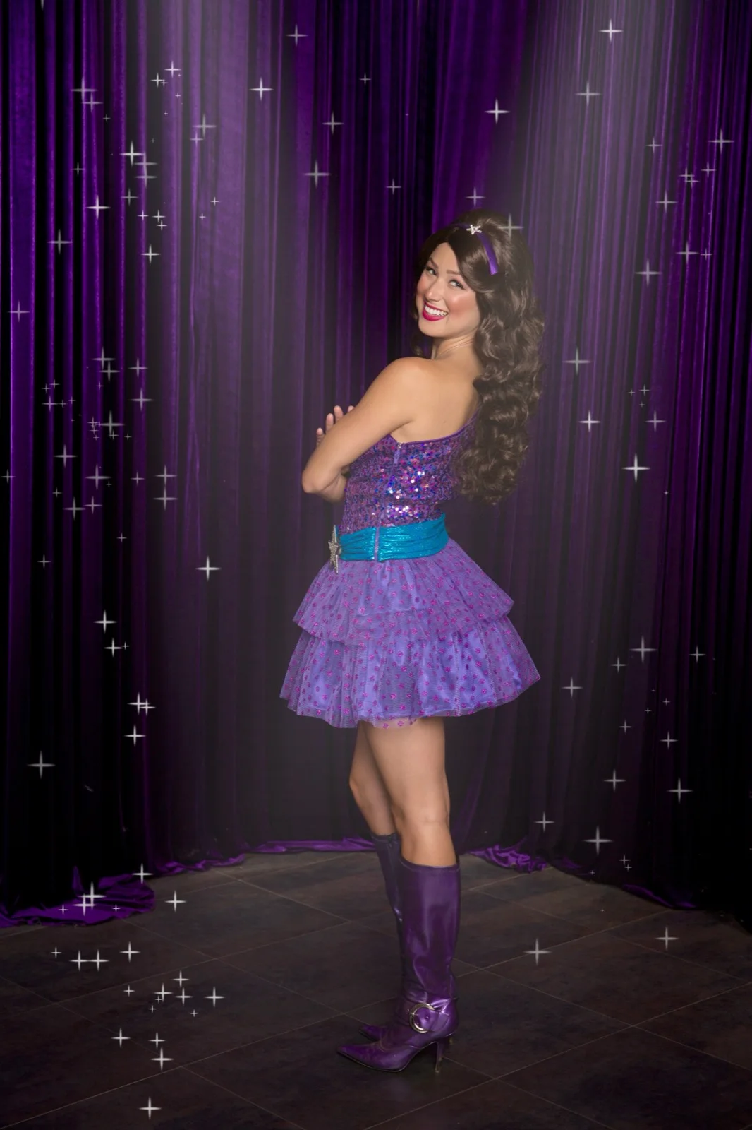 Pop Star Princess party character in Miami