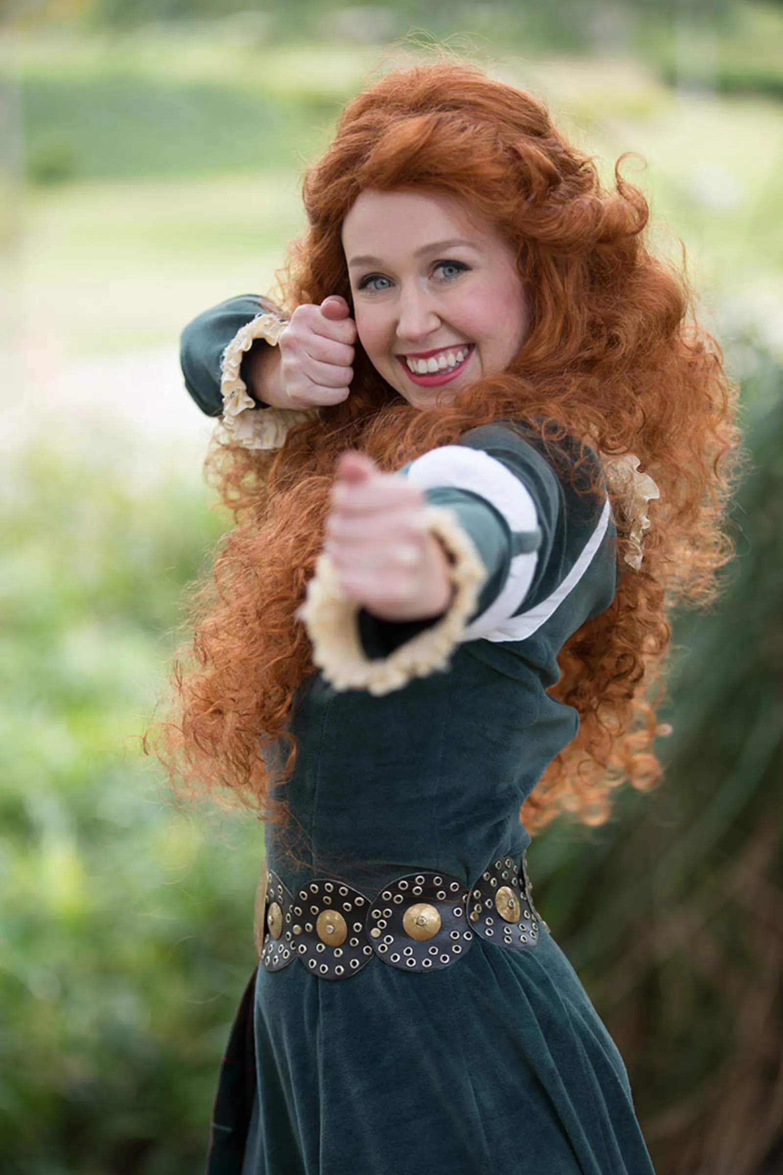 Scottish Princess party character in Miami