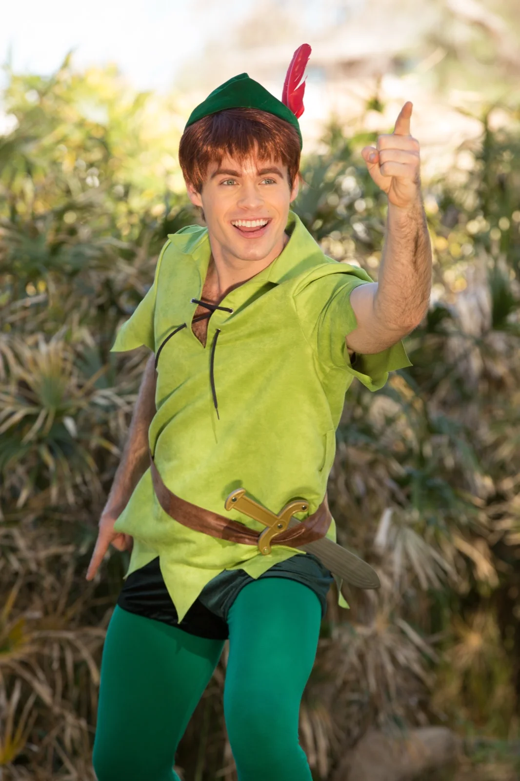 Neverland Boy party character in Miami