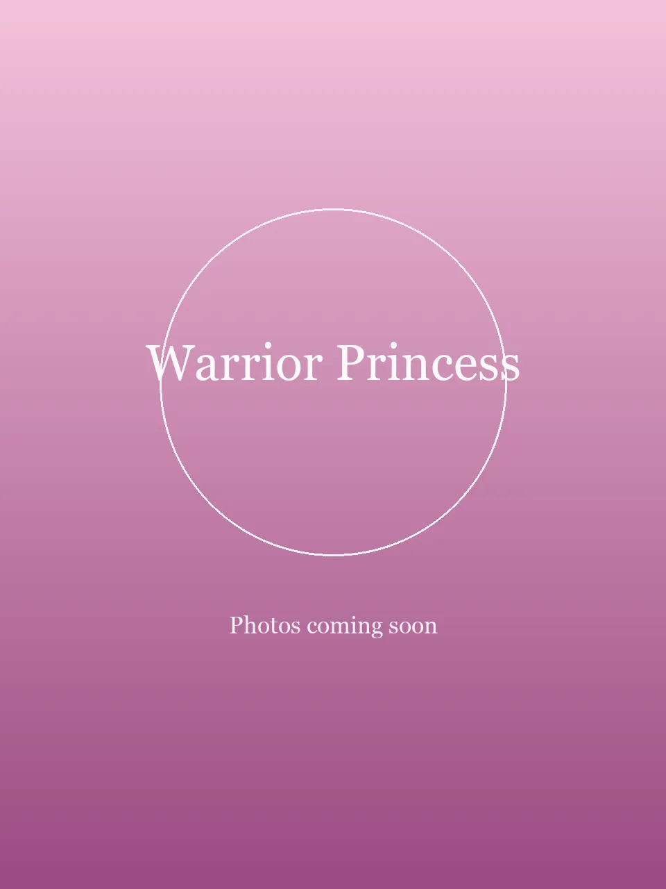 Warrior Princess party character in Miami