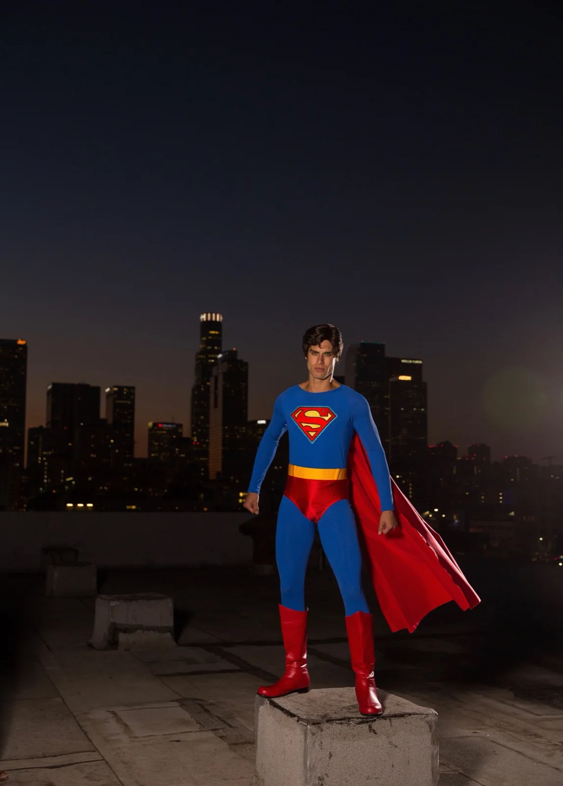 Super Hero party character in Miami
