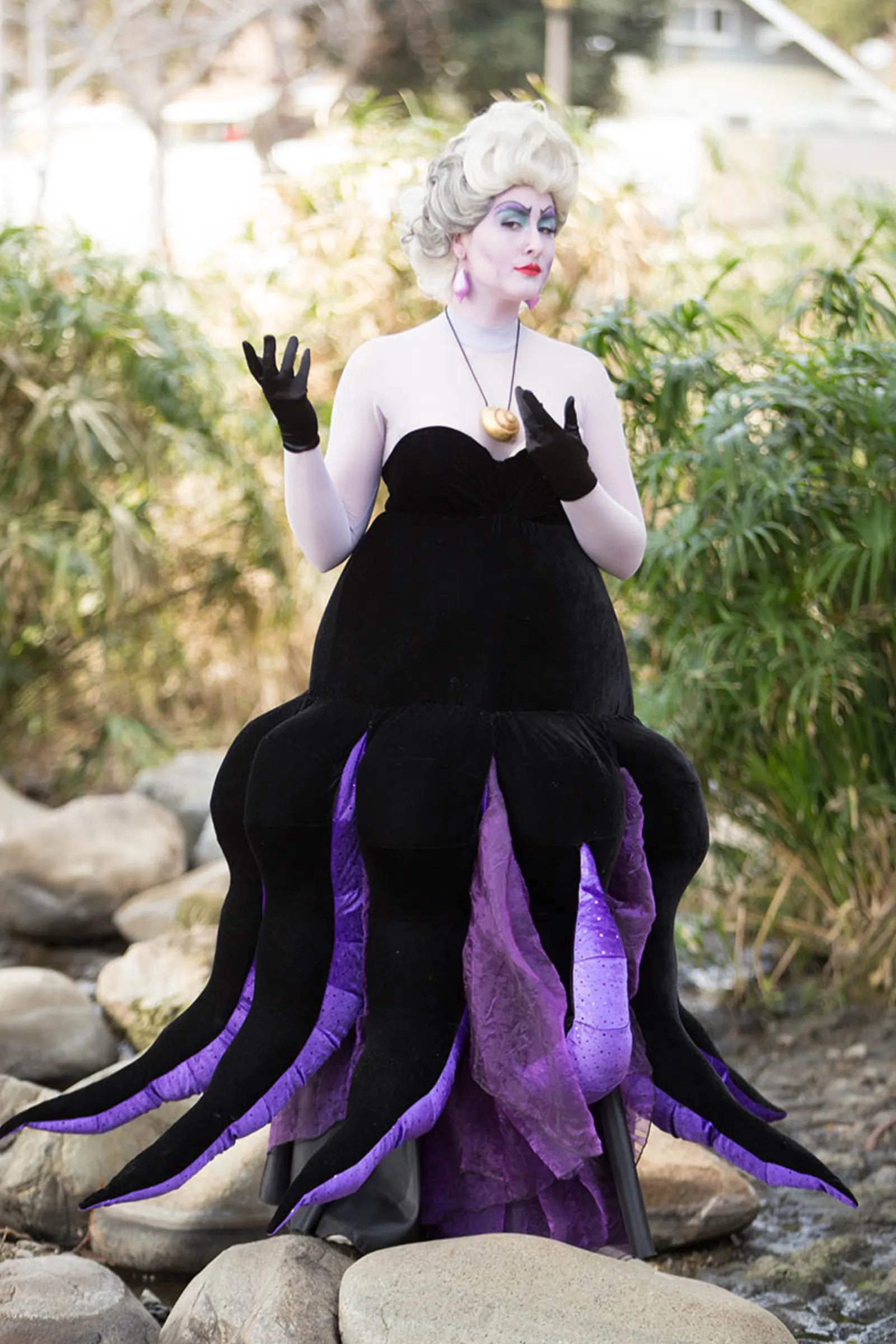 Sea Witch party character in Miami